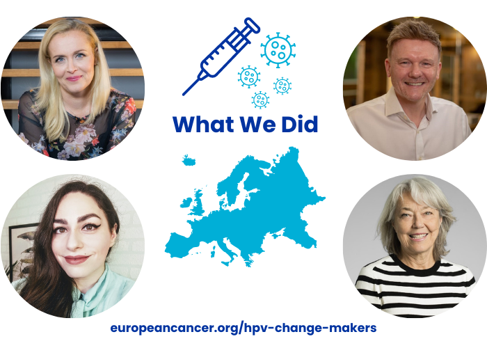 What We Did Banner HPV Change Makers