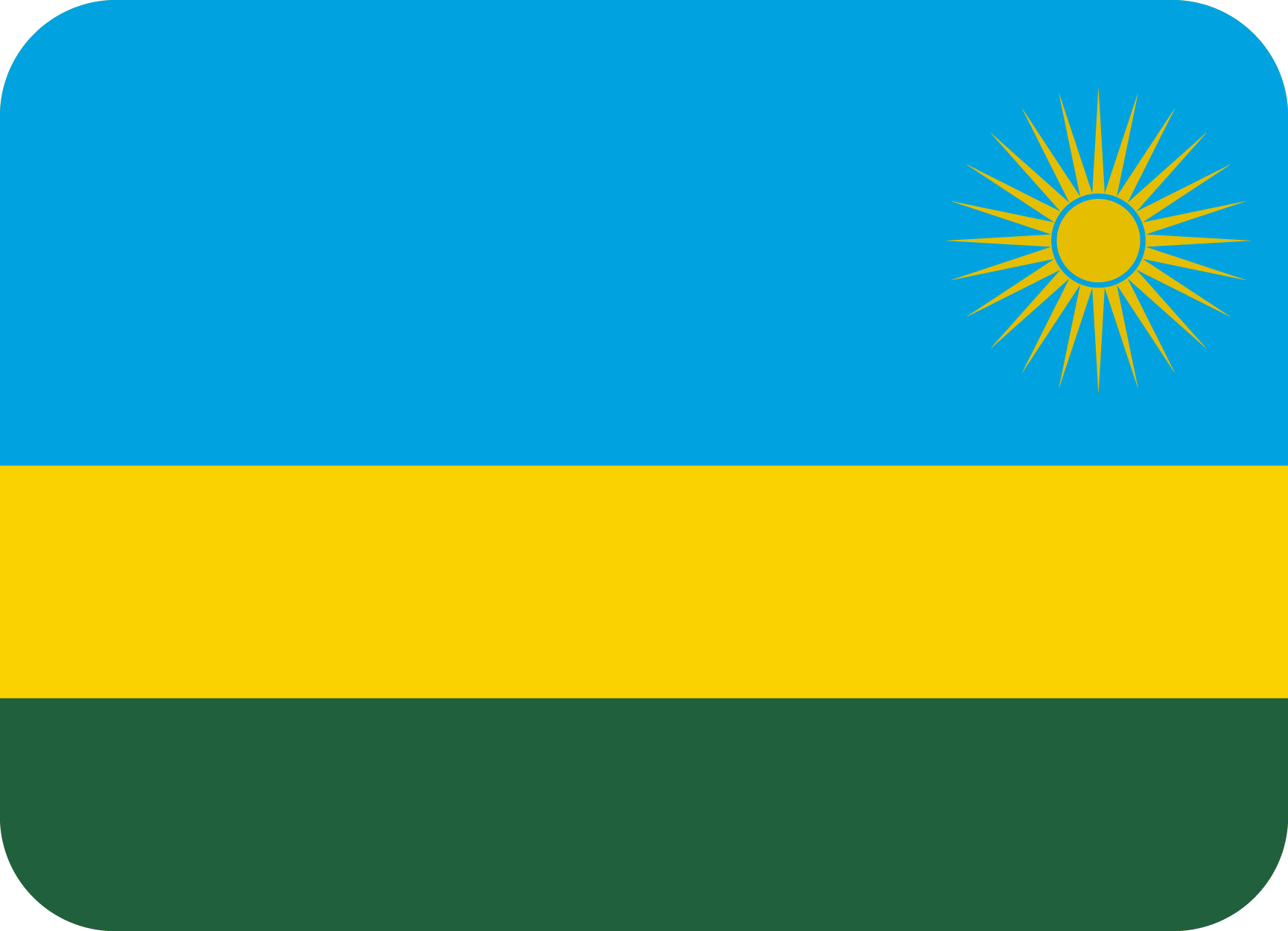 Flag of Rwanda