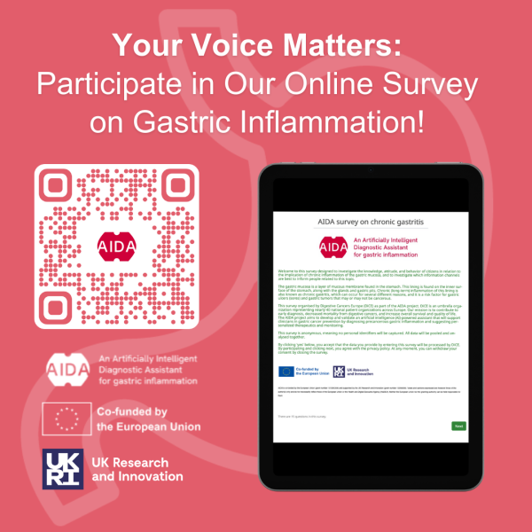 Participate in Survey on Gastric Inflammation
