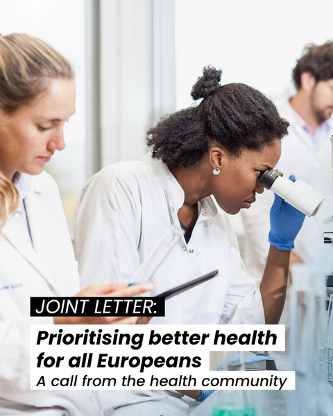 PRESS RELEASE - Key Opinion Leaders Call for a Strong EU Health Budget